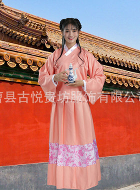 明朝服装女丫鬟古装侍女服汉服宫女服宫廷佣人女仆民女服民族风