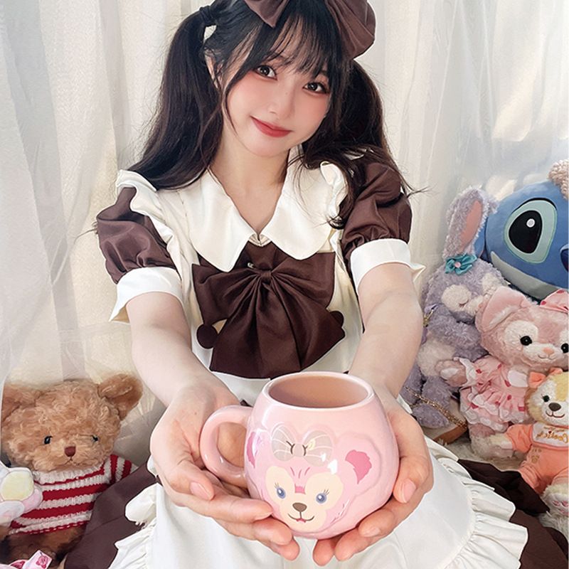 巧克力女仆装咖啡厅侍女装Lolita洋装洛丽塔萝莉连衣裙女佣服软妹