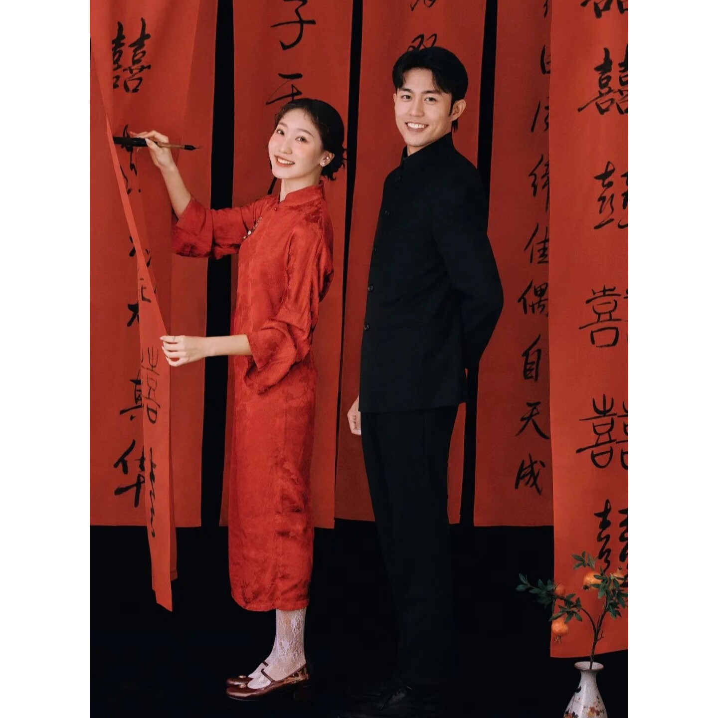 新中式男装西装套装中国风唐装西装外套结婚领证订婚礼服中山装