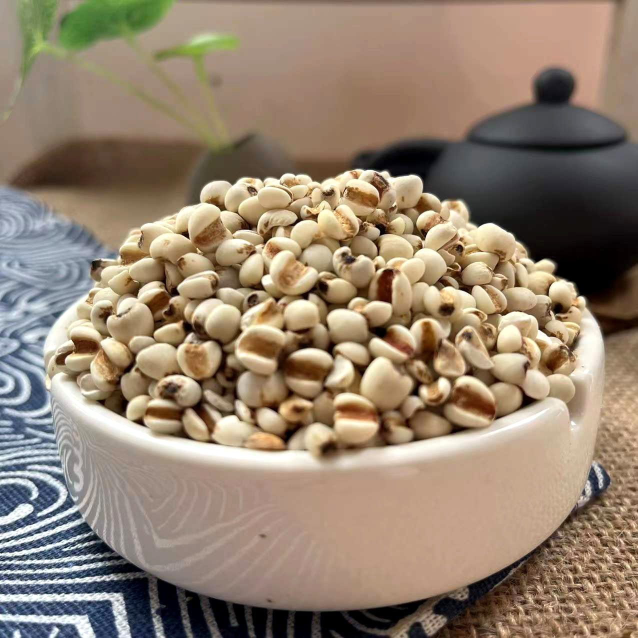 直供大薏仁米2500g五斤白薏米红豆薏米粥原料五谷杂粮薏仁薏苡仁_虎窝淘