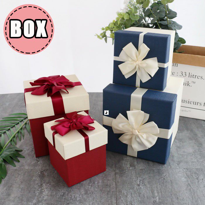 2022 empty square gift box birthday wedding valentines day