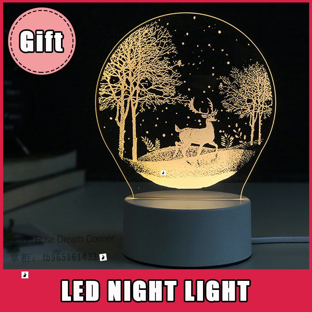 led night light birthday gift for girlfriend kids mother mom