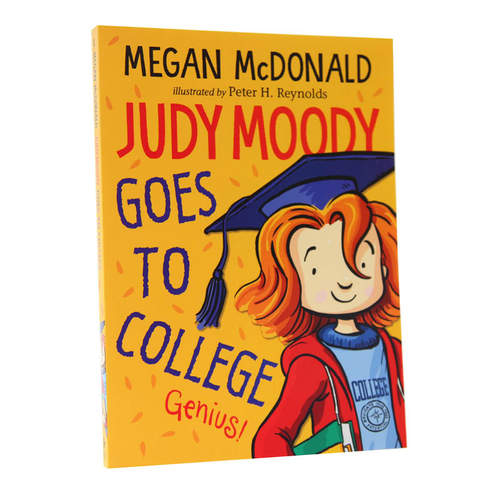 现货 进口英文原版 Judy Moody Goes to College 稀奇古怪小朱迪上大学了 儿童青少年英语读物小说 课外读物