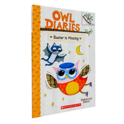 现货 进口英文原版 猫头鹰日记6 Owl Diaries Baxter Is Missing 分级读物 英语儿童读物小说绘本
