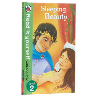 英文原版 分级读物 Beauty 7岁 独立阅读 小飘虫独立阅读系列：睡美人Sleeping 故事书 儿童读物 亲子绘本
