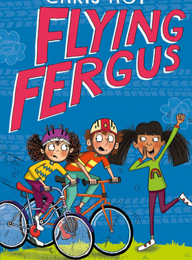 进口英文原版 Flying Fergus 8: Trouble on the Track 飞行费格斯8：赛道上的麻烦 青少年英语阅读章节书