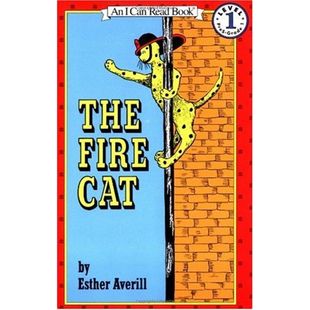 The Fire Read Book Cat 进口英文原版 Can 绘本