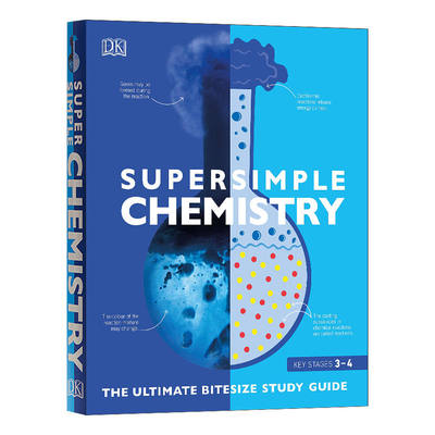 DK系列 化学 研究指南 SuperSimple Chemistry: The Ultimate Bitesize Study Guide 进口英文原版儿童英语科普百科读物
