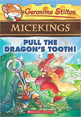 现货 进口英文原版 GERONIMO STILTON MICEKINGS #03: PULL THE DRAGON'S TOOTH! 老鼠记者系列03：拔龙牙 青少年课外读物