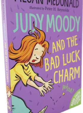 进口英文原版 Judy Moody and the Bad Luck Charm 朱迪·穆迪与厄运魔咒 青少年课外英语阅读 读物