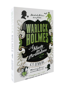 英文原版 Warlock Holmes - A Study in Brimstone 术士福尔摩斯-硫磺石研究 经典推理悬疑小说读物 阅读书籍
