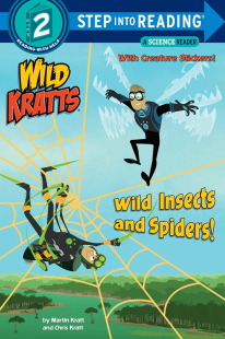 Spiders野生昆虫和蜘蛛 Step 儿童英语阅读绘本 Insects 故事书 进口英文原版 and Reading兰登分级读物 Wild into