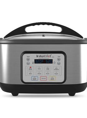 美国代购Instant Pot Aura Multicooker Slow Cooker 10合1慢炖锅