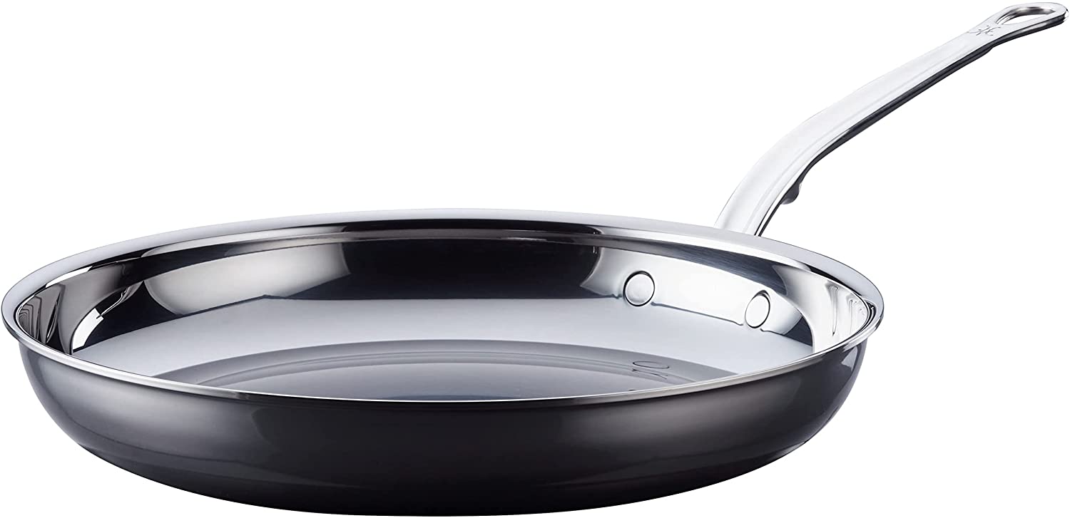 美国代购Hestan NanoBond Titanium Skillet 钛金属不锈钢煎锅