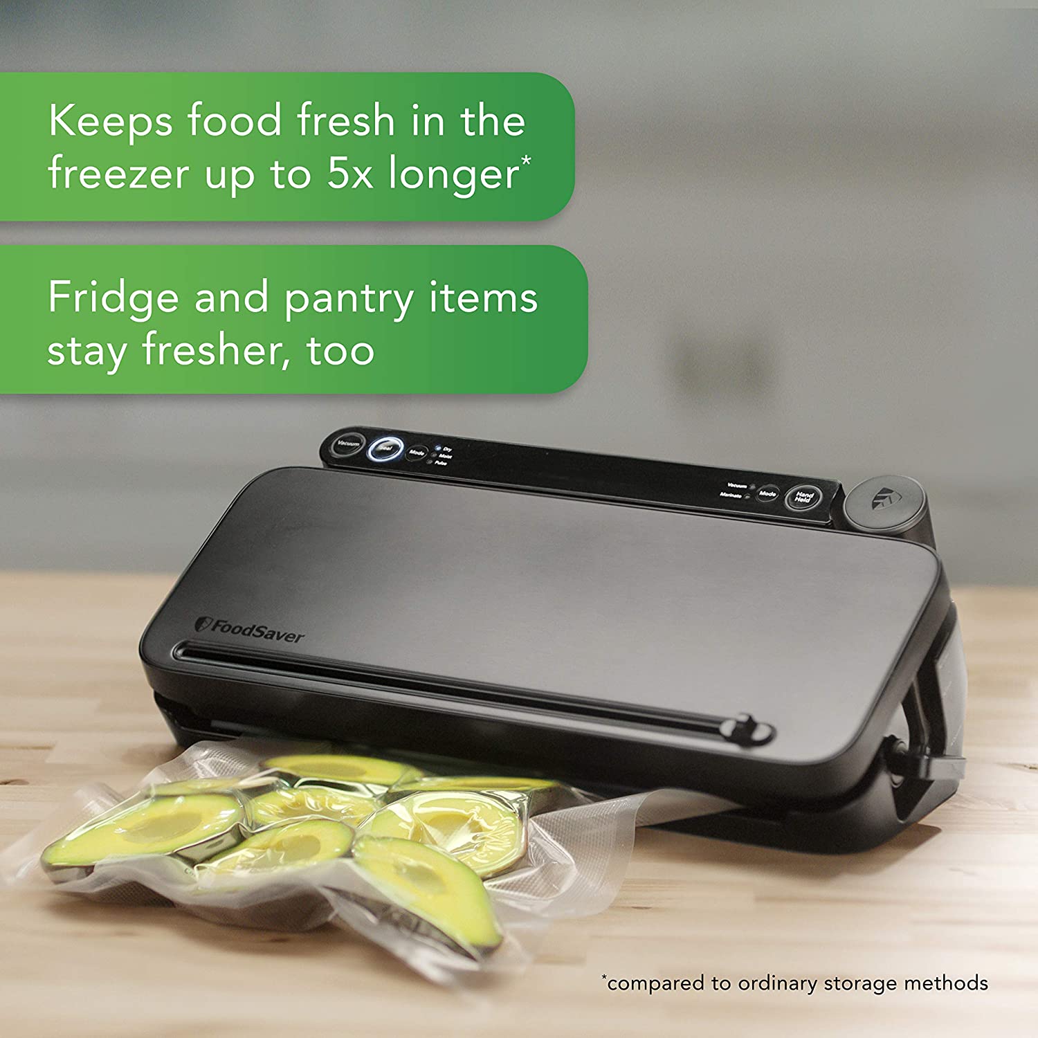 美国代购FoodSaver Sealer VS3150真空食品封口机4种功能设置110v-封面