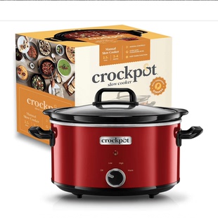 德国代购 Crock-pot slow cooker 3.5升慢炖锅 220v