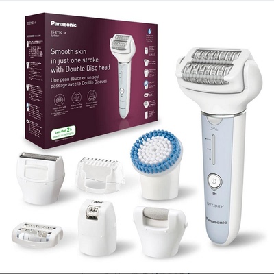 德国代购Panasonic ES-EY90 Wet/Dry Epilator 女用干湿脱毛器