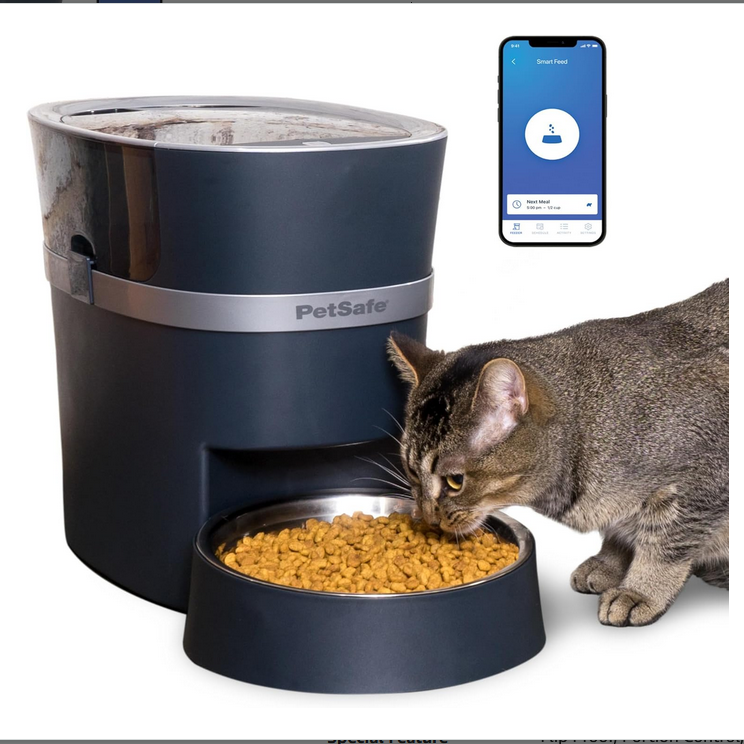 美国代购PetSafe Smart Feed Pet Feeder 宠物猫狗智能喂食器