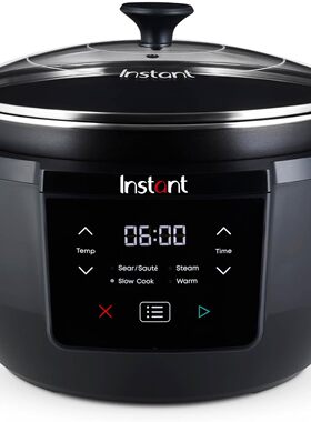 英国代购Instant Superior Slow Cooker 4合1 慢炖锅蒸煎炒保温