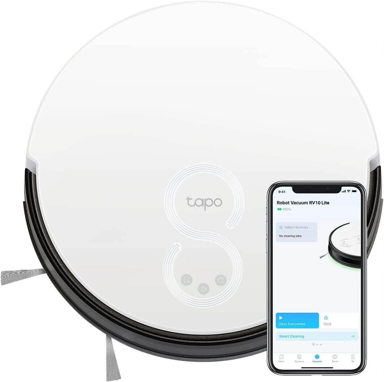 美国代购tp-link tapo robot vacuum cleaner扫地机器人强劲吸力