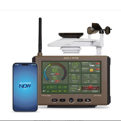 美国代购AcuRite Optimus Weather Station 01216MCB 气象站