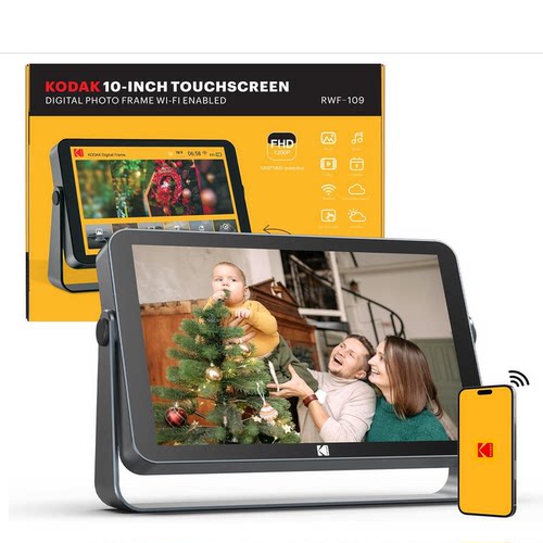 美国代购KODAK Wireless Digital Picture Frame 锂电池数码相框