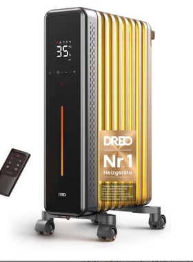 德国代购Dreo Oil Radiator Electric Heater 2000 W 油汀取暖器