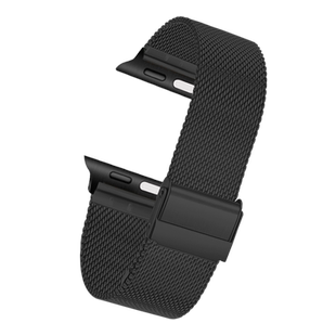 适用iwatch9/8表带苹果手表5/6代apple watch Ultra7金属se不锈钢米兰尼斯45mm网带S8吸磁男女士41星光色表链