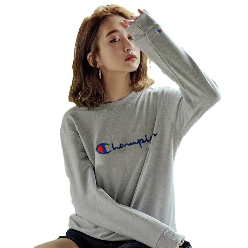 【情侣刺绣卫衣】2020秋装新款男女同款百搭宽松休闲圆领连帽卫衣