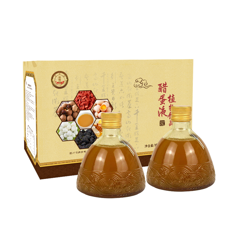 皇菴堂醋蛋液當(dāng)歸液源頭工廠300ml兩瓶盒裝現(xiàn)貨