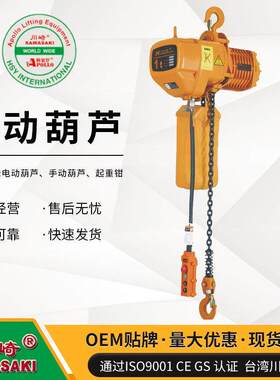 工厂直销现货供应 台湾电动葫芦15吨3米固定式优良KKBB环链电动葫