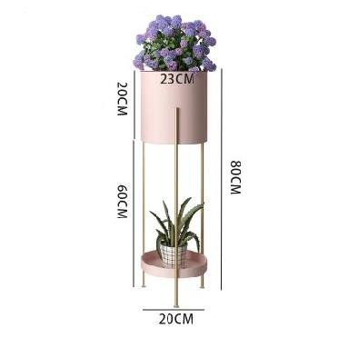 促旁边公司摆设商场高架客金属花架花架置物架多功能花架阳光房新