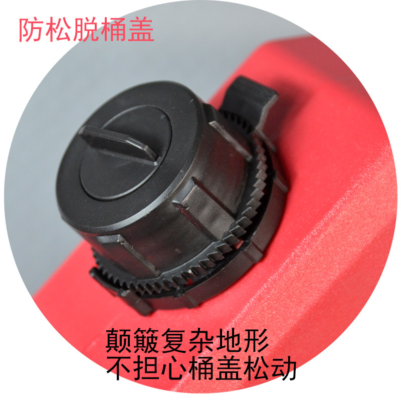 越野车自驾装备用油箱柴油壶10L20升30L便携式车载加厚塑料汽油桶