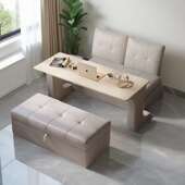 沙发床两用多功能伸缩可折叠床单人双人小户型客厅卧室带书桌抽屉