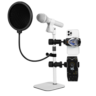 大振膜麦克风桌面支架适用魅声闪客SE罗德好牧人话筒直播唱歌弹唱