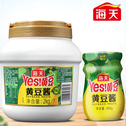 酱下饭海天蘸东北家用黄豆酱