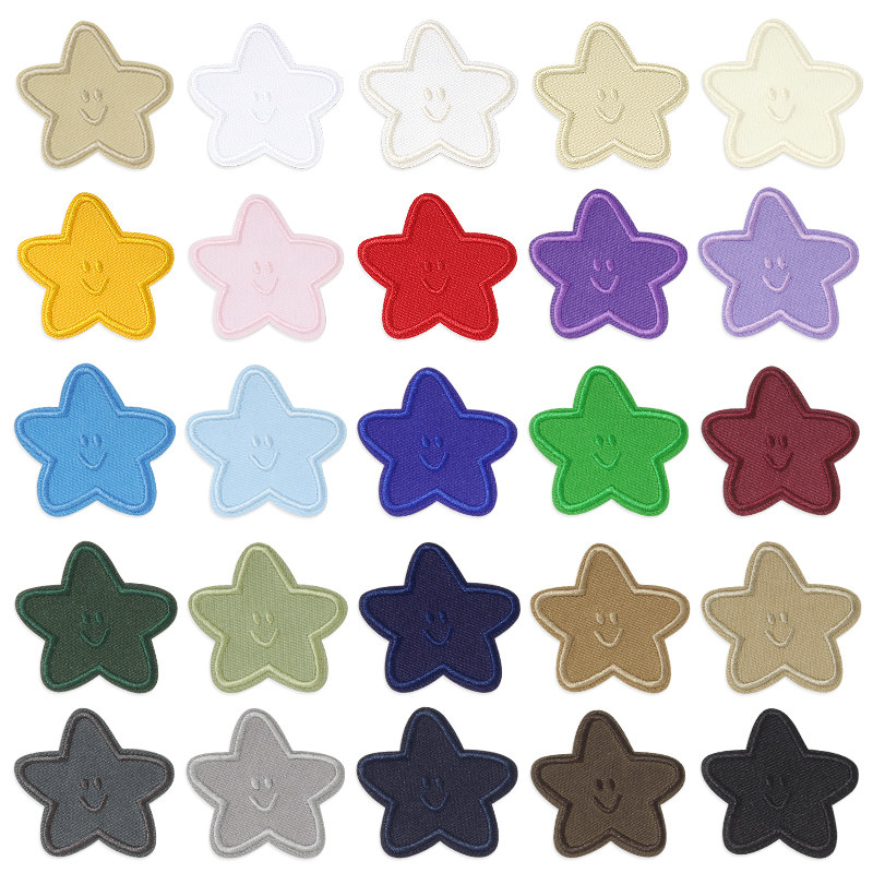 高端补丁贴自粘免缝短袖T恤衣服裤子破洞修复修补贴星星刺绣布贴,居家布艺,布贴,淘宝优惠券,粉丝福利购,淘宝优惠卷