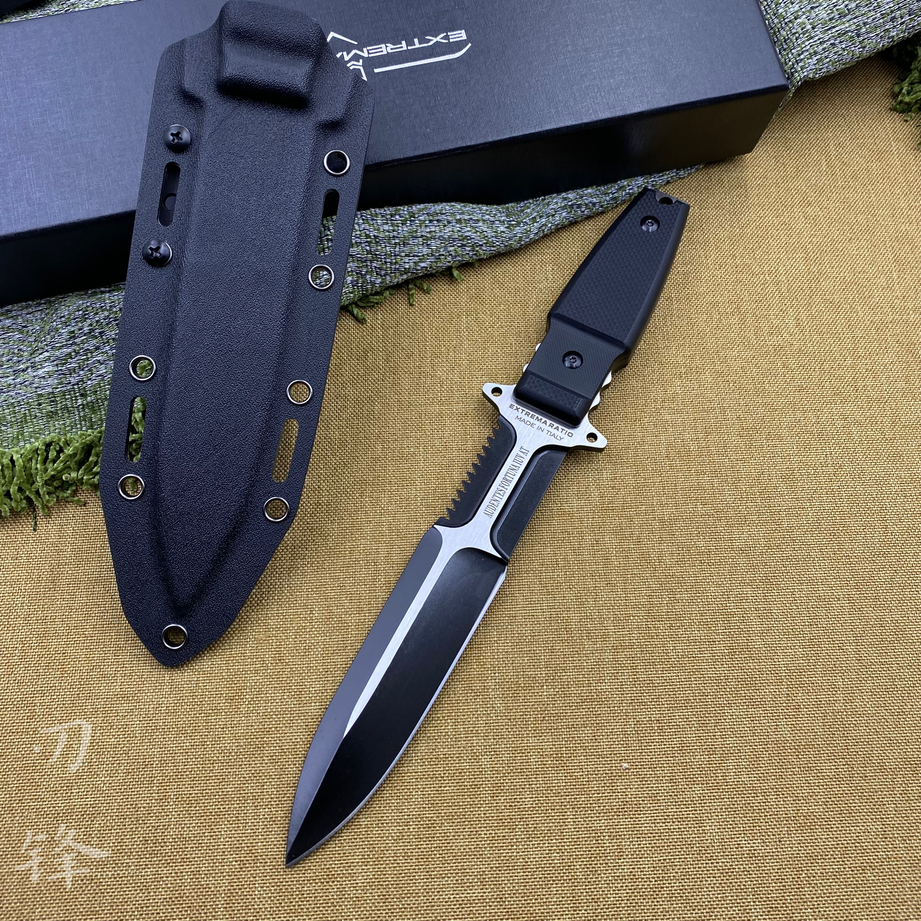 极端武力禁卫军直刀野外露营DC53 钢家用刀