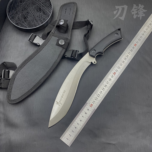 圣龙户外露营砍柴刀家用刀具