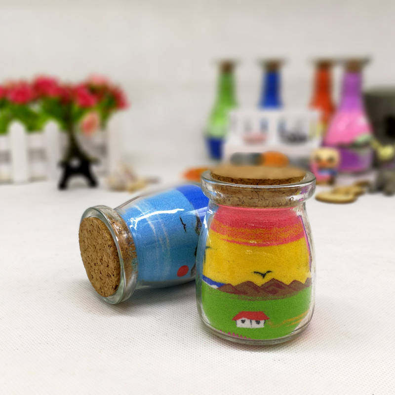 沙画瓶定制照片人像创意diy生日礼物礼品送女生闺蜜男生沙瓶画