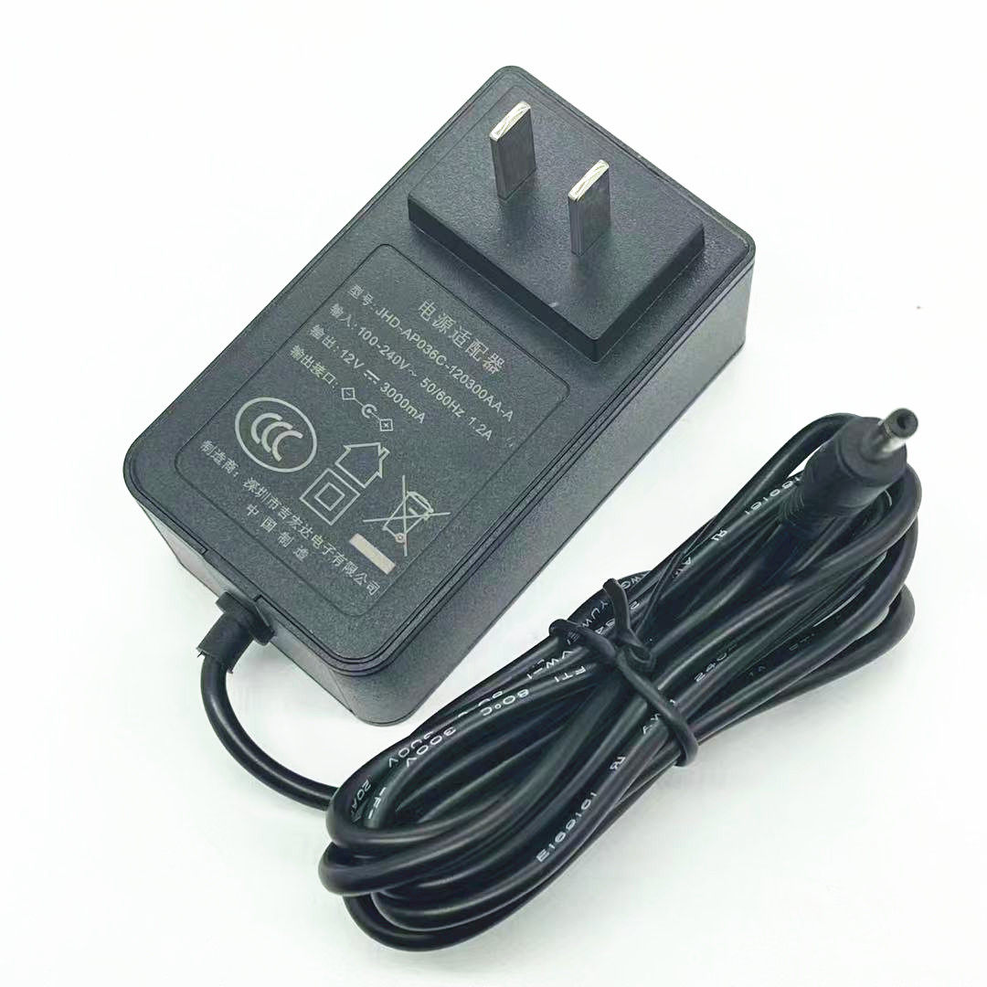 dere戴睿r9 笔记本电源充电器jhd-ap036c-120300aa-a 12v3a适配器