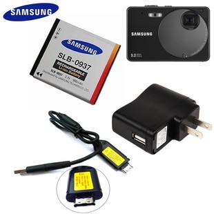 NV33 0937电池 NV4 PL10照相机SLB 充电器数据线 ST10 适用于三星蓝调I8