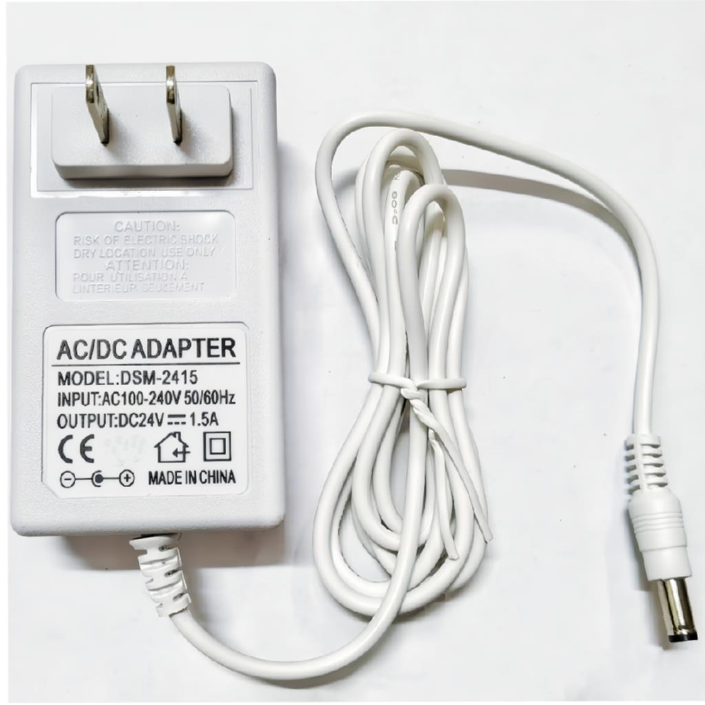 适用美的电风扇电源适配器GM39-240150-5A输出24V 1.5A线FS4012AR