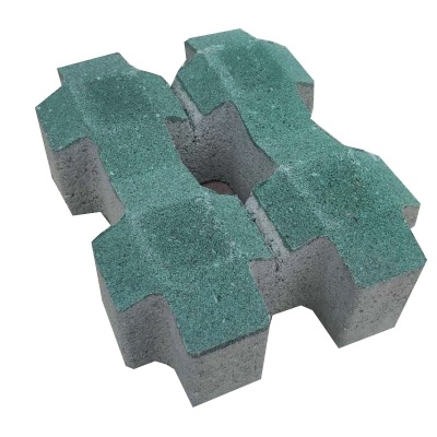 営混凝土植草优惠字形x型纹路井字砖8字草坪砖量大颜色彩色地砖道