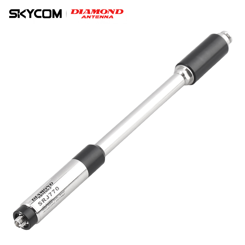 钻石手台天线UV双段手持对讲机拉杆天线SRJ770适用宝锋小米92cm