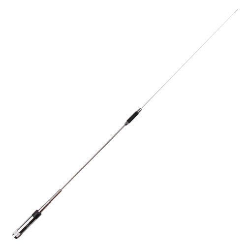 台湾老鹰 NR770R UV双段车载对讲机天线 银色苗子 底部可弯折98cm