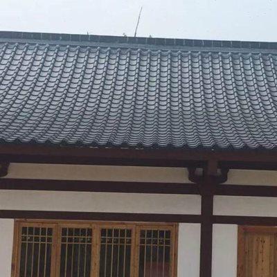 铝合金仿古瓦金属屋面瓦分体连体琉璃瓦仿古铝瓦铝镁锰仿古瓦