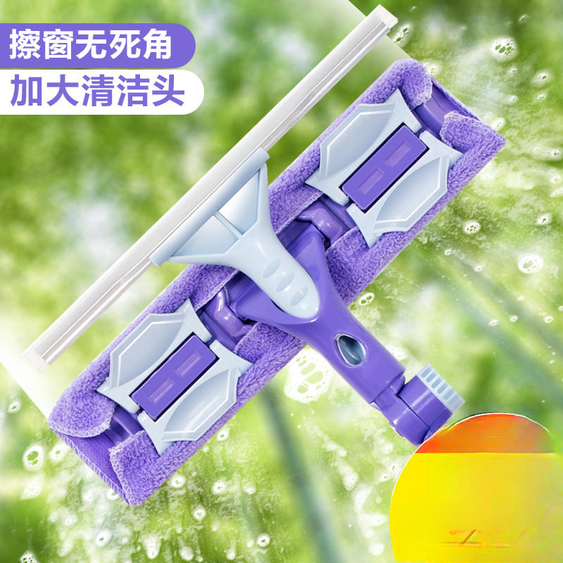 擦玻璃器伸缩杆双面擦窗玻璃刷刮搽高楼清洁清洗窗户工具家用