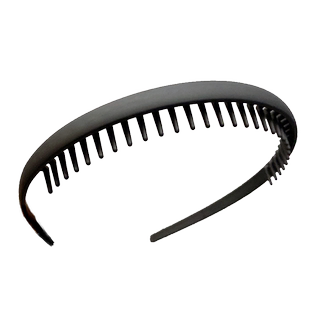 简约黑色洗脸专用发箍女款防滑带齿压发发卡刘海碎发头箍发捆头饰