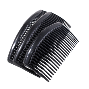 发梳倒插梳盘发饰刘海盘头发卡防滑女发夹器顶梳碎发头饰梳卡顶夹